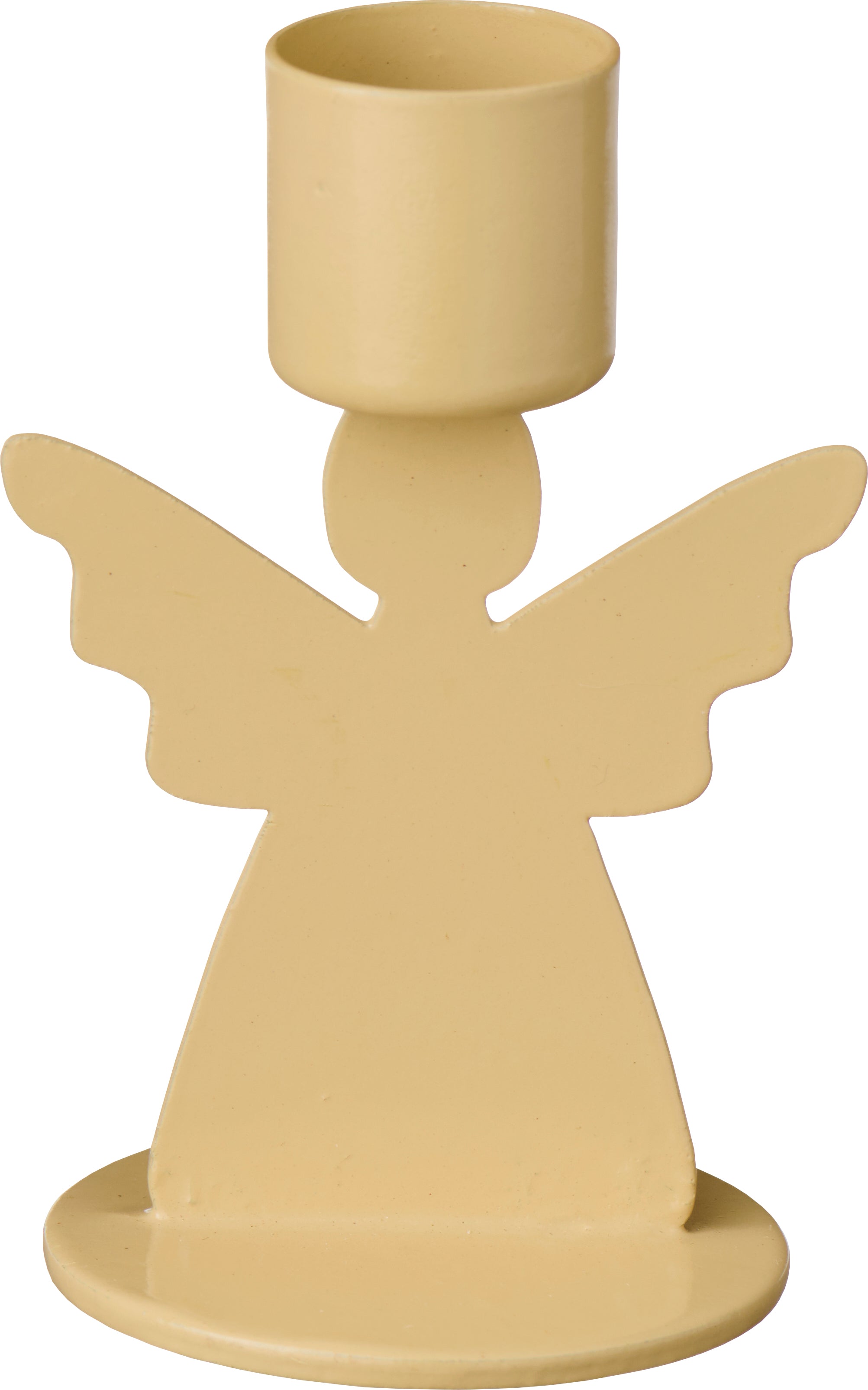 Ib Laursen / Kerzenhalter für Stabkerze / Engel / beige