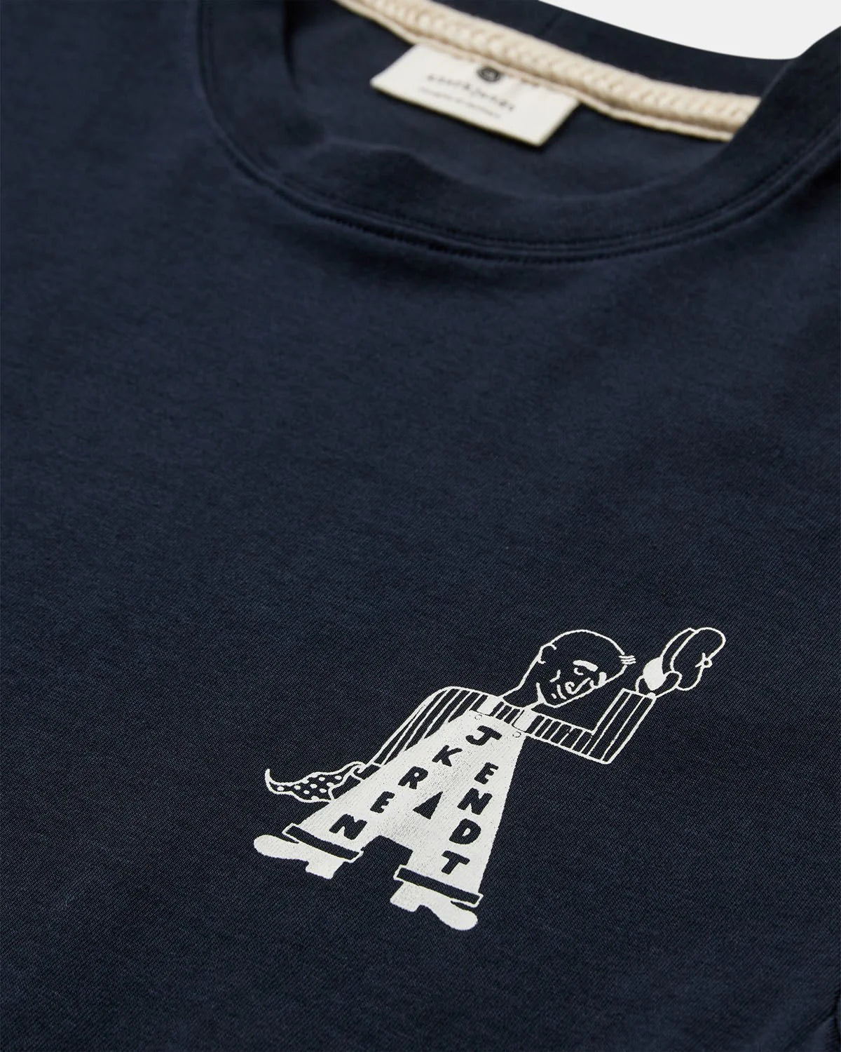 Anerkjendt / AKVILLADS UNDYED S/S TEE / Sky Captain