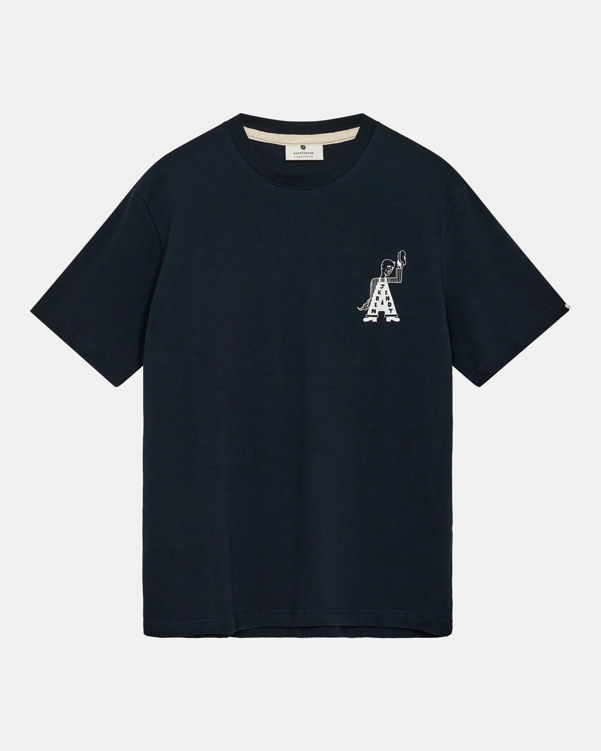 Anerkjendt / AKVILLADS UNDYED S/S TEE / Sky Captain