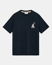 Anerkjendt / AKVILLADS UNDYED S/S TEE / Sky Captain