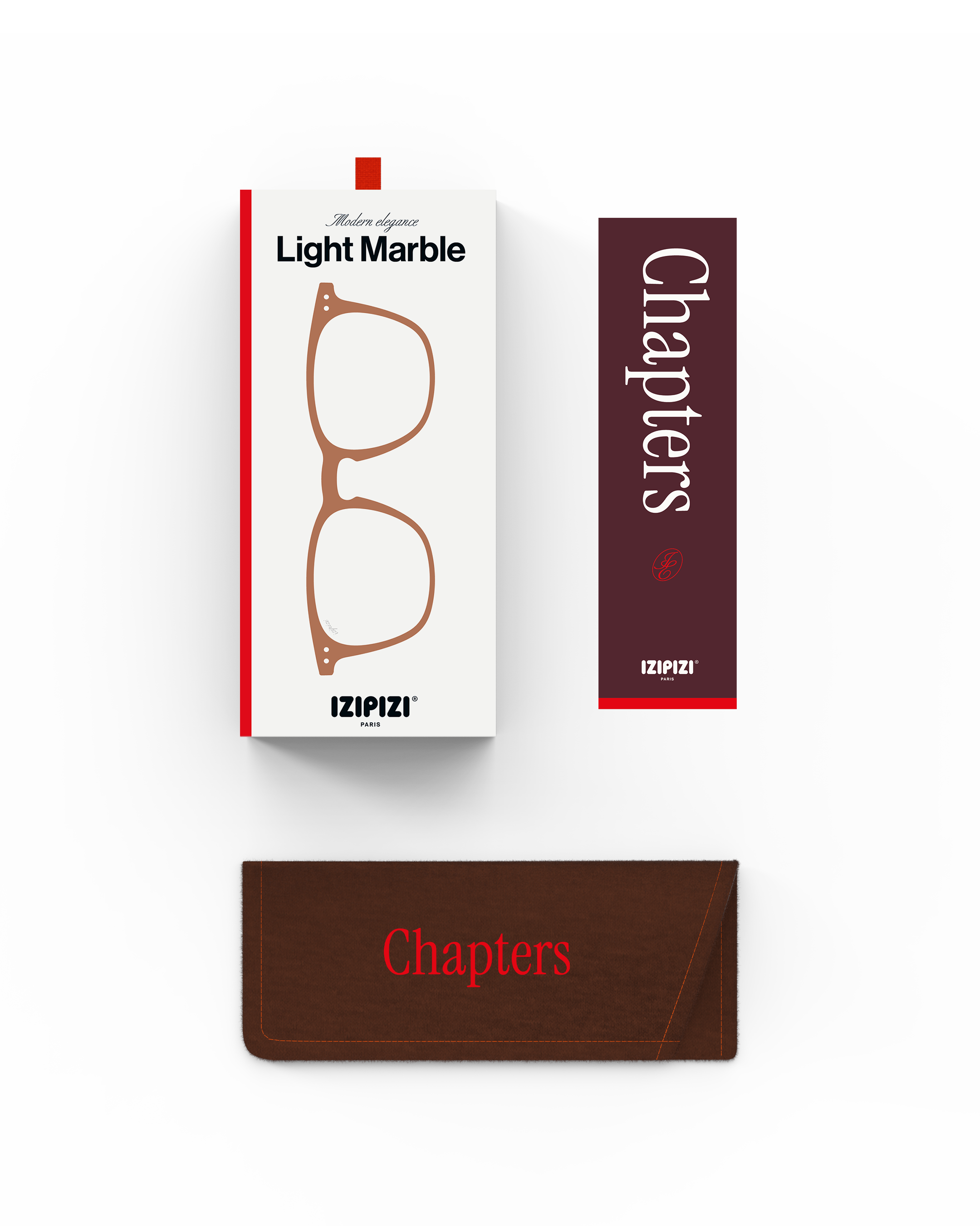 IZIPIZI / #E READING / Light Marble