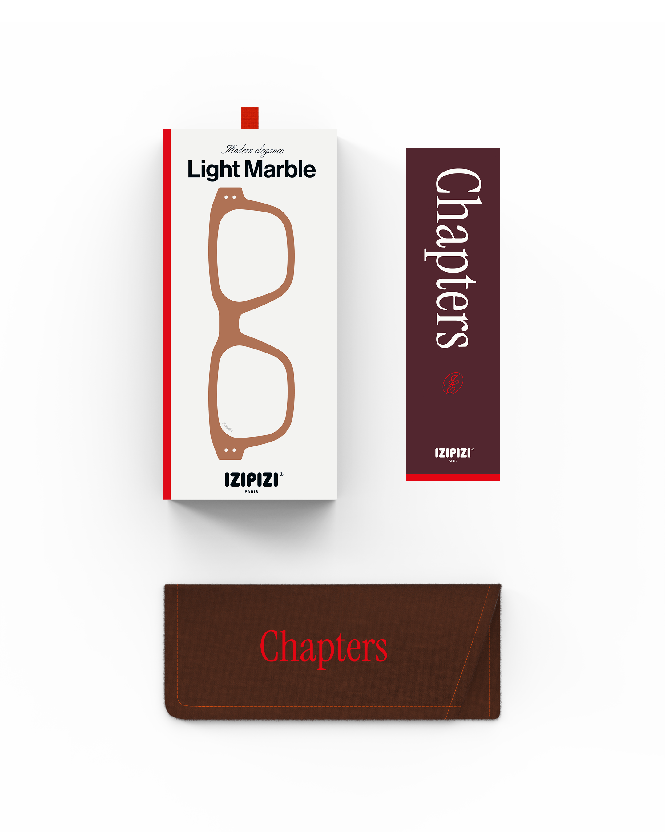 IZIPIZI / #QUOTE READING / Light Marble