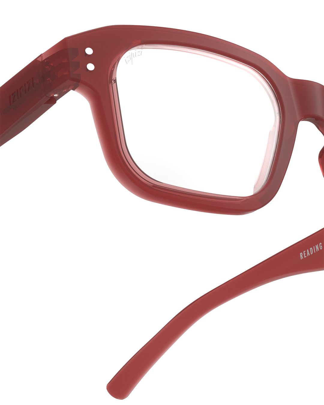 IZIPIZI / #QUOTE READING / Carmine Red