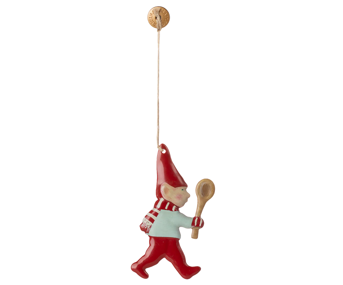 Maileg / Metall Ornament, Pixy - Löffel