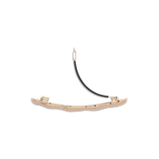 Sui Ava / Enamel Hair Clip / Golden // Beige