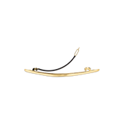 Sui Ava / Glossy Wave Hair Clip / Golden