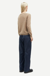 Salorea_V-neck_Sweater_15336_-_KHAKI_MEL-_-_M3