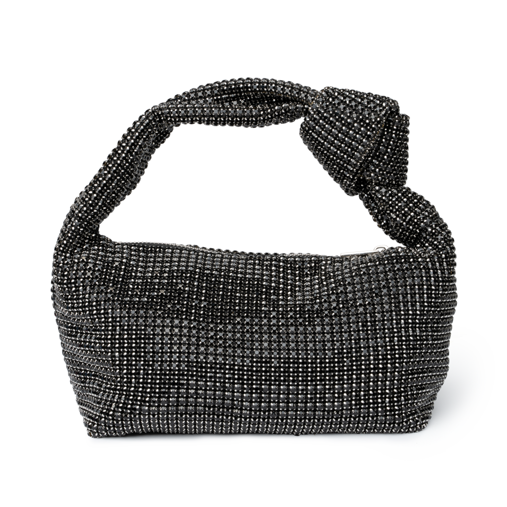 Sui Ava / Silvermoon Crystal Bag / Black Crystal