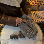 Sui Ava / Silvermoon Crystal Bag / Clear Crystal