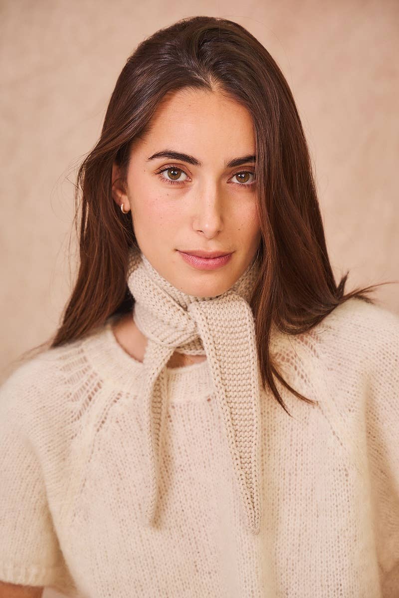 Calie Paris / "Sophie-Schal": Brown