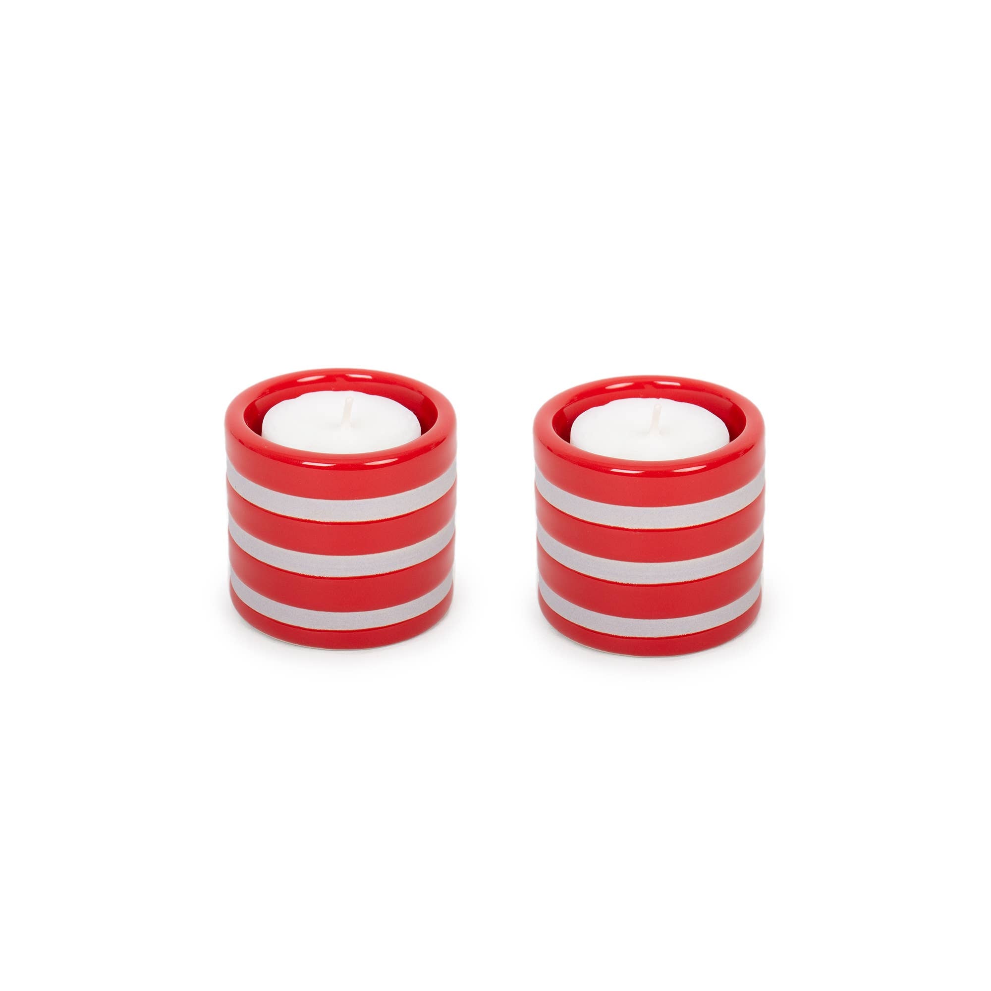 2ER-PACK TROPISCHE KERAMIK-KERZENHALTER HF