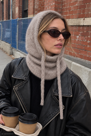 Gina Tricot / Perfect knit balaclava / Beige (1040)