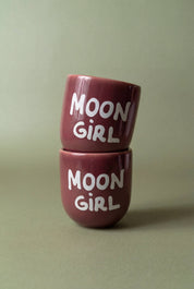 Sisi / 'MOON GIRL' Becher in bordeaux