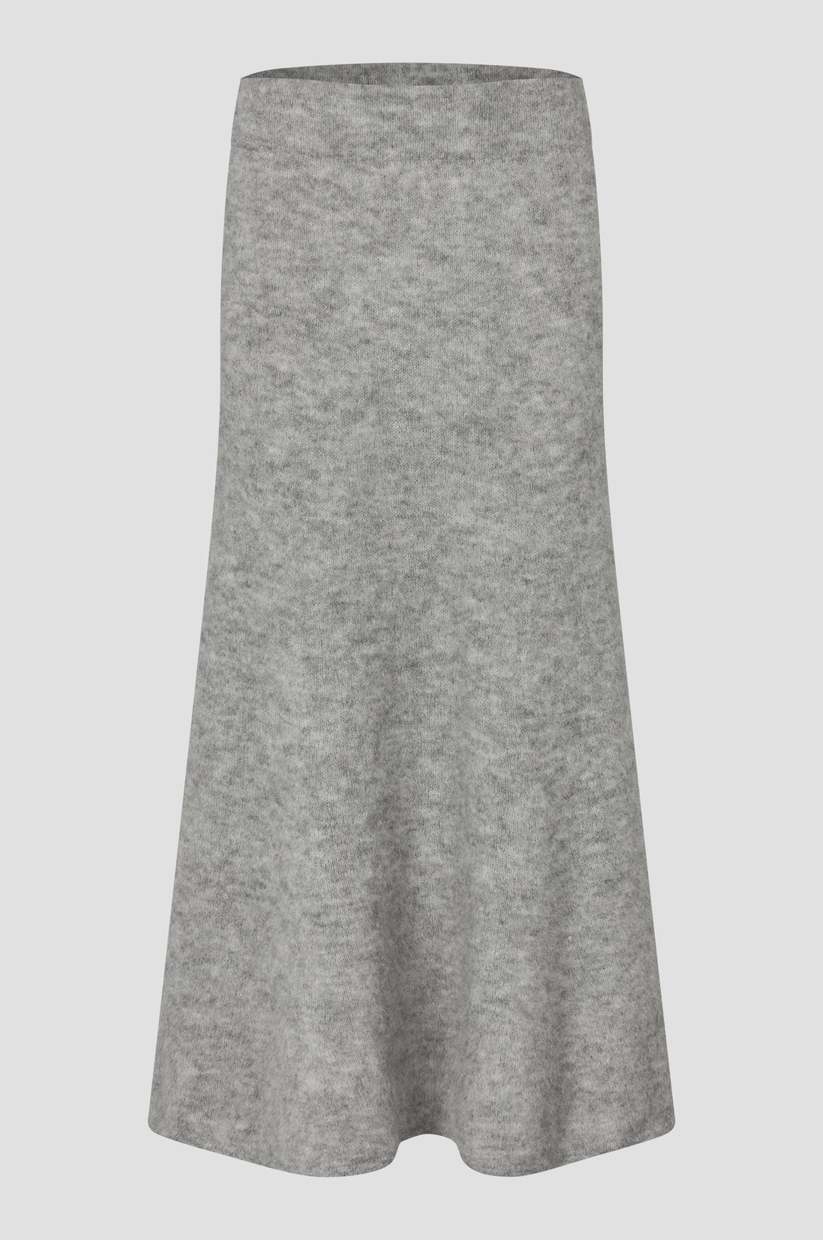 SECOND FEMALE / Pollenza Knit Skirt / Light Grey Melange