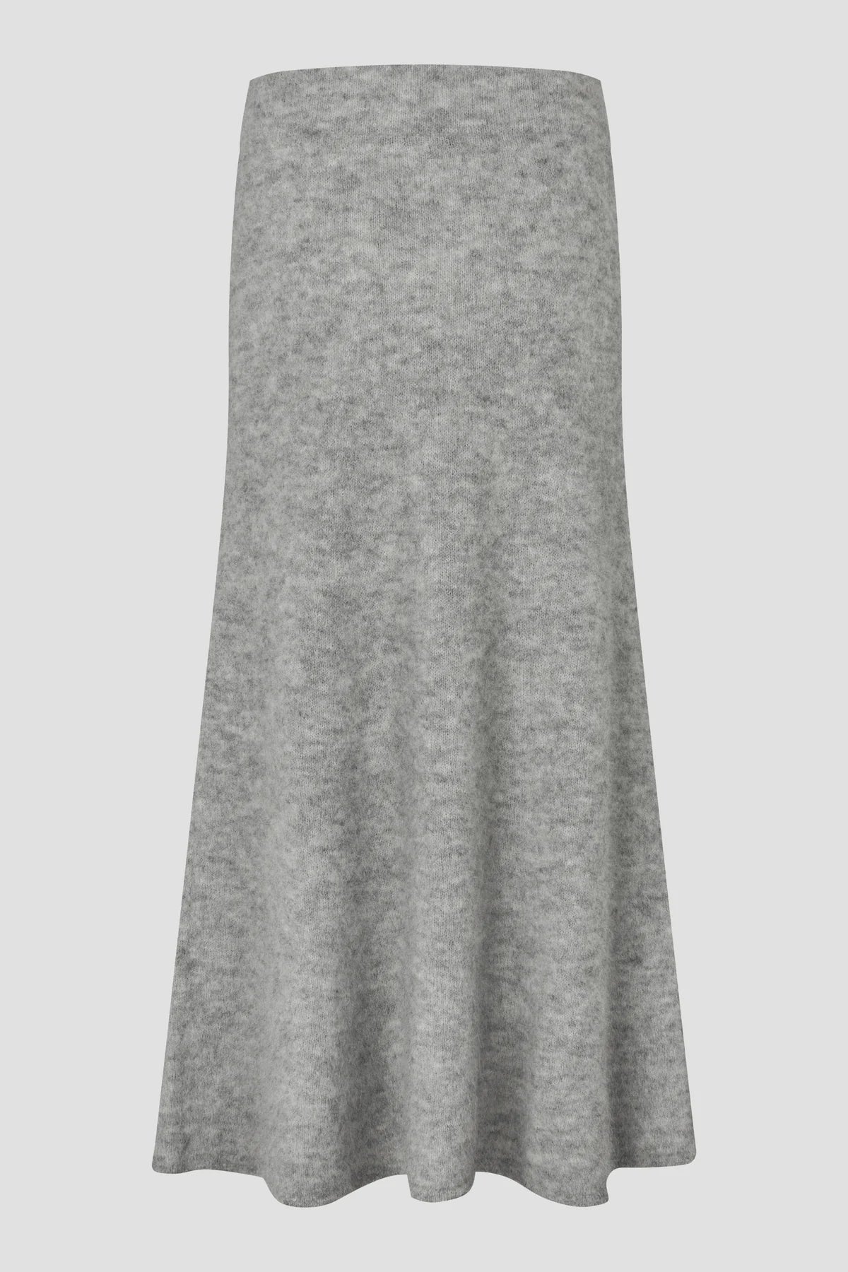 SECOND FEMALE / Pollenza Knit Skirt / Light Grey Melange