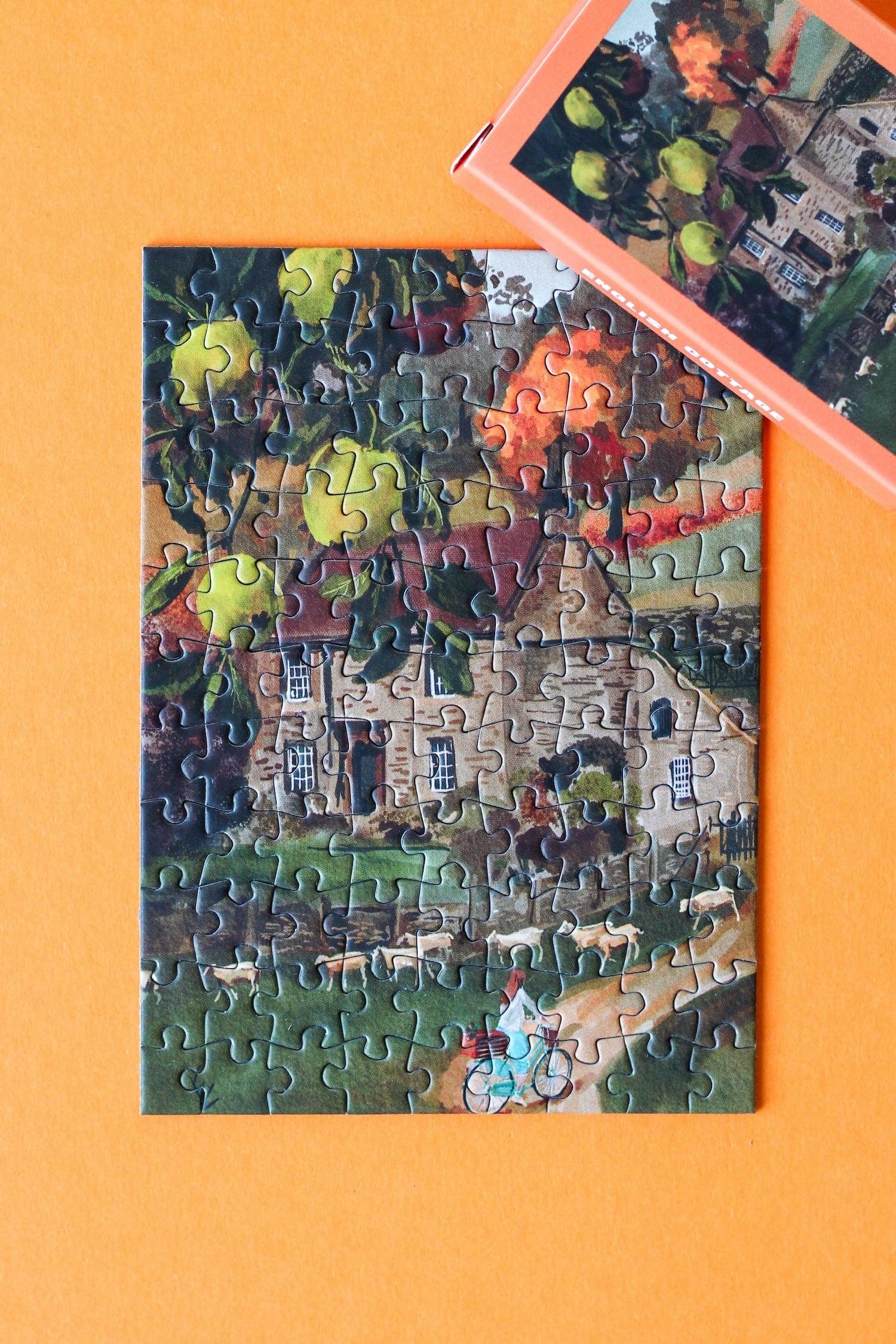Mini-Puzzle English Cottage, 99 Teile