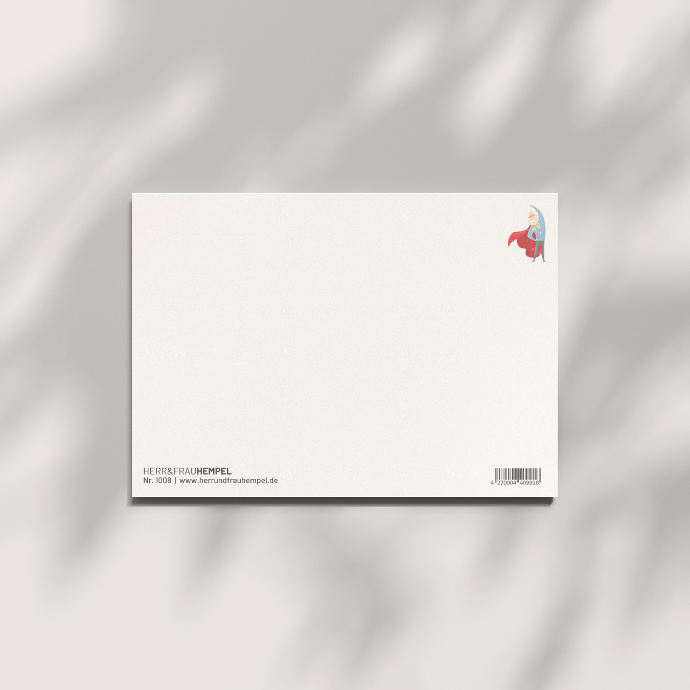 HERR&FRAUHEMPEL - Postkarte - SUPEROPA