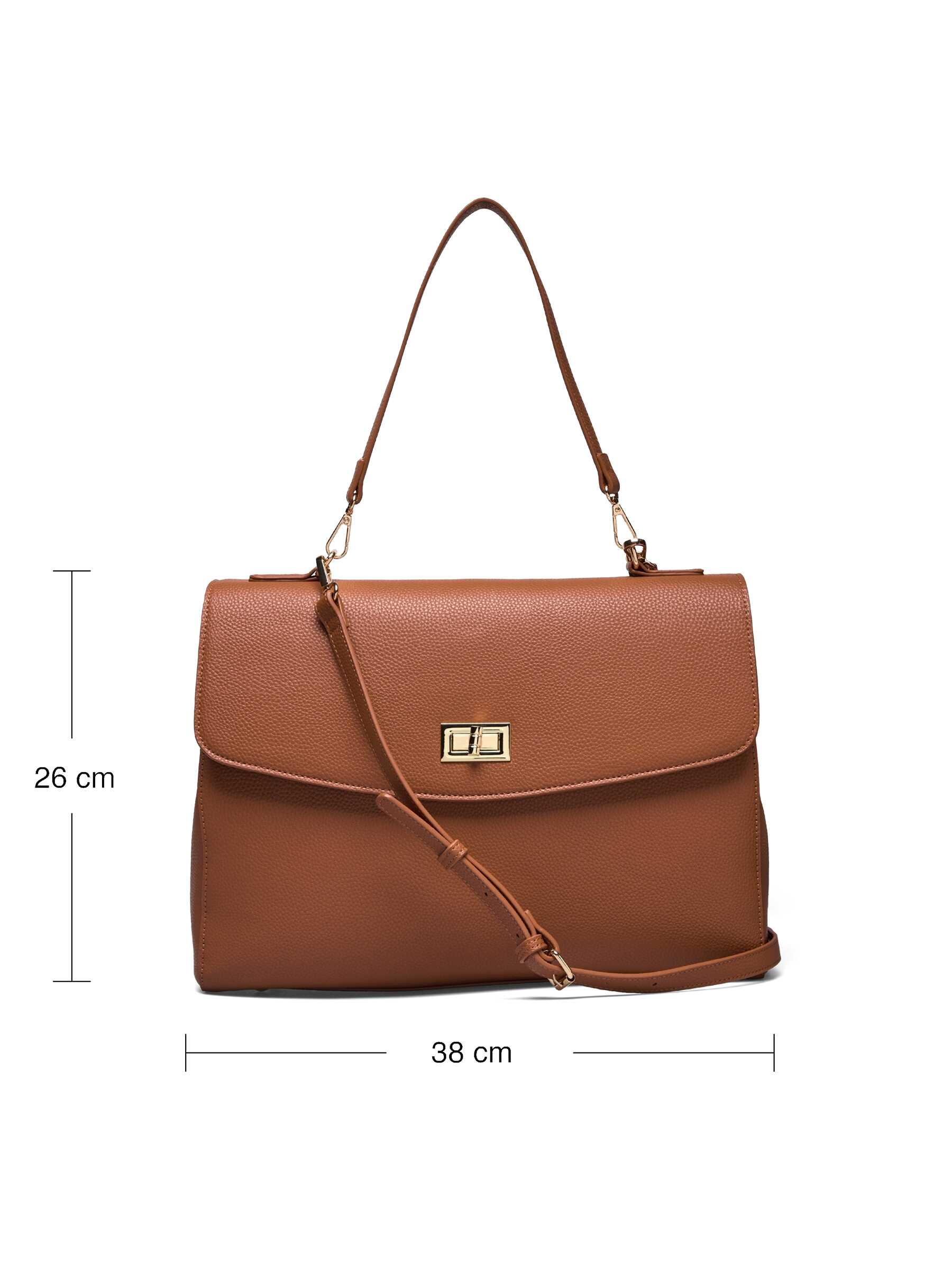 Rosemunde / RBSanya Large Working Bag / cognac gold