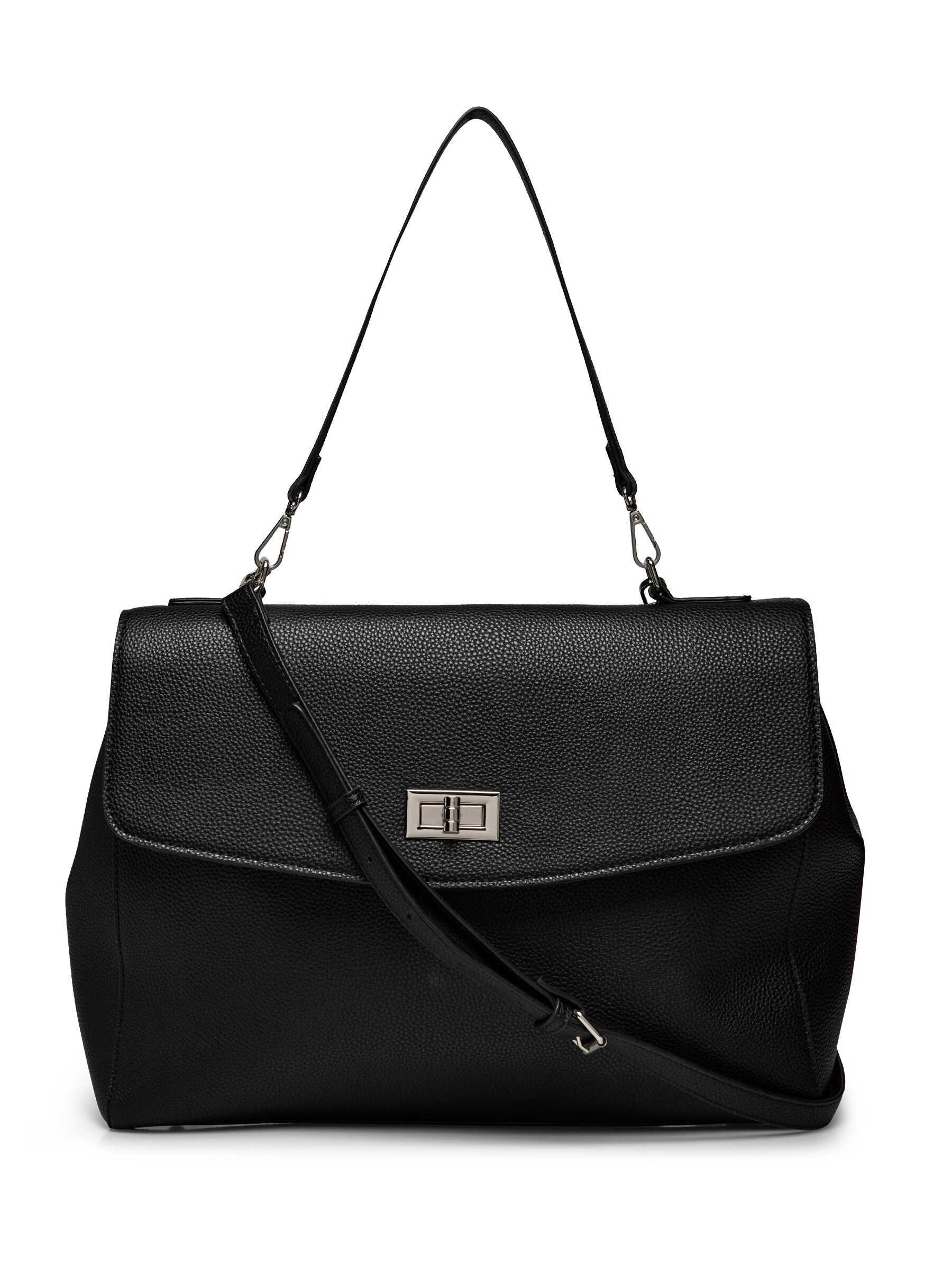 Rosemunde / RBSanya Large Working Bag / black silver