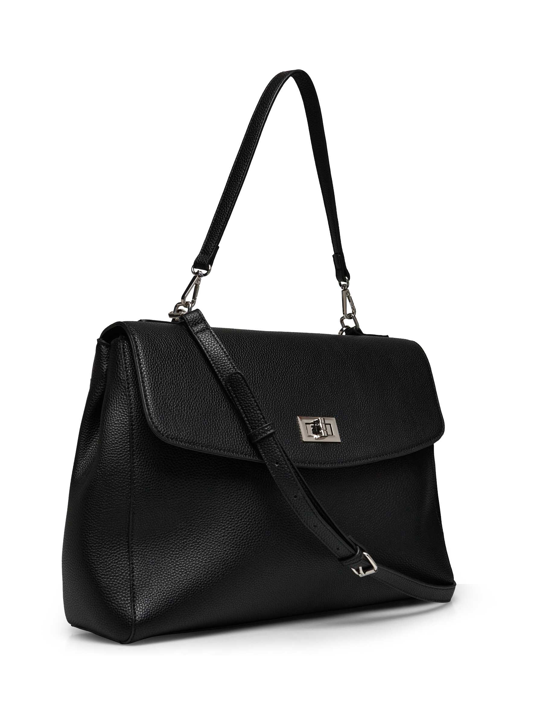 Rosemunde / RBSanya Large Working Bag / black silver