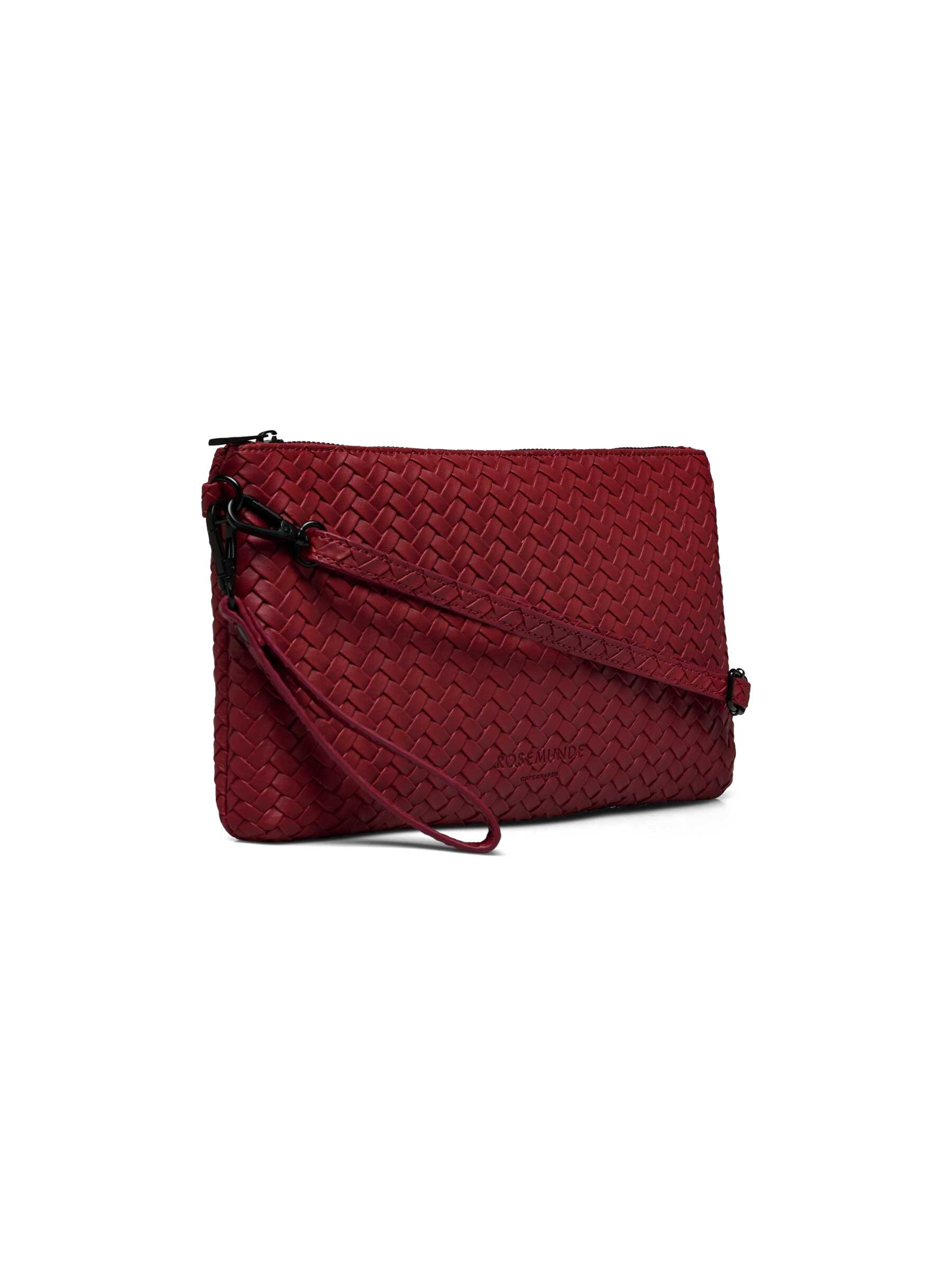Rosemunde / RBRemi Medium Clutch / cranberry black oxid