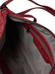 Rosemunde / RBRemi Medium Clutch / cranberry black oxid