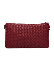 Rosemunde / RBRemi Medium Clutch / cranberry black oxid