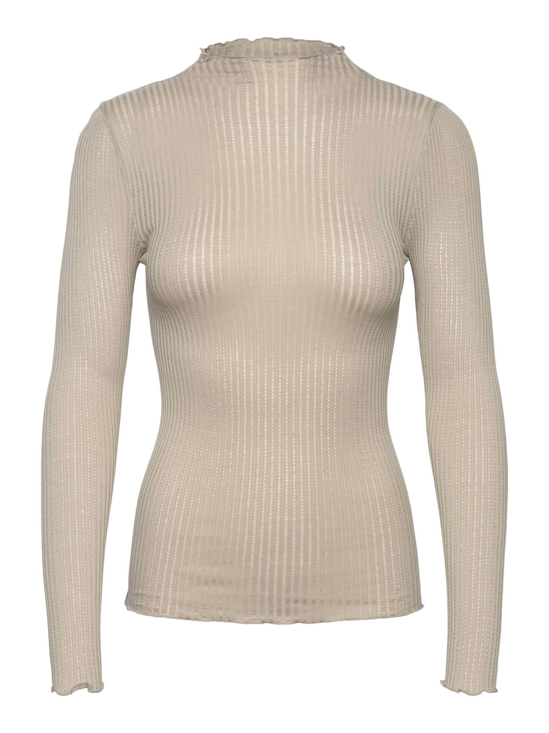 Rosemunde / RWBelize Silk LS T-neck T-shirt / abbey stone