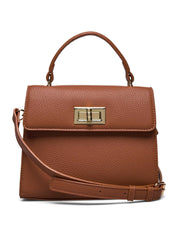 Rosemunde / RBSanya Medium Top Handle Bag / cognac gold