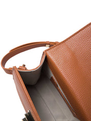 Rosemunde / RBSanya Medium Top Handle Bag / cognac gold