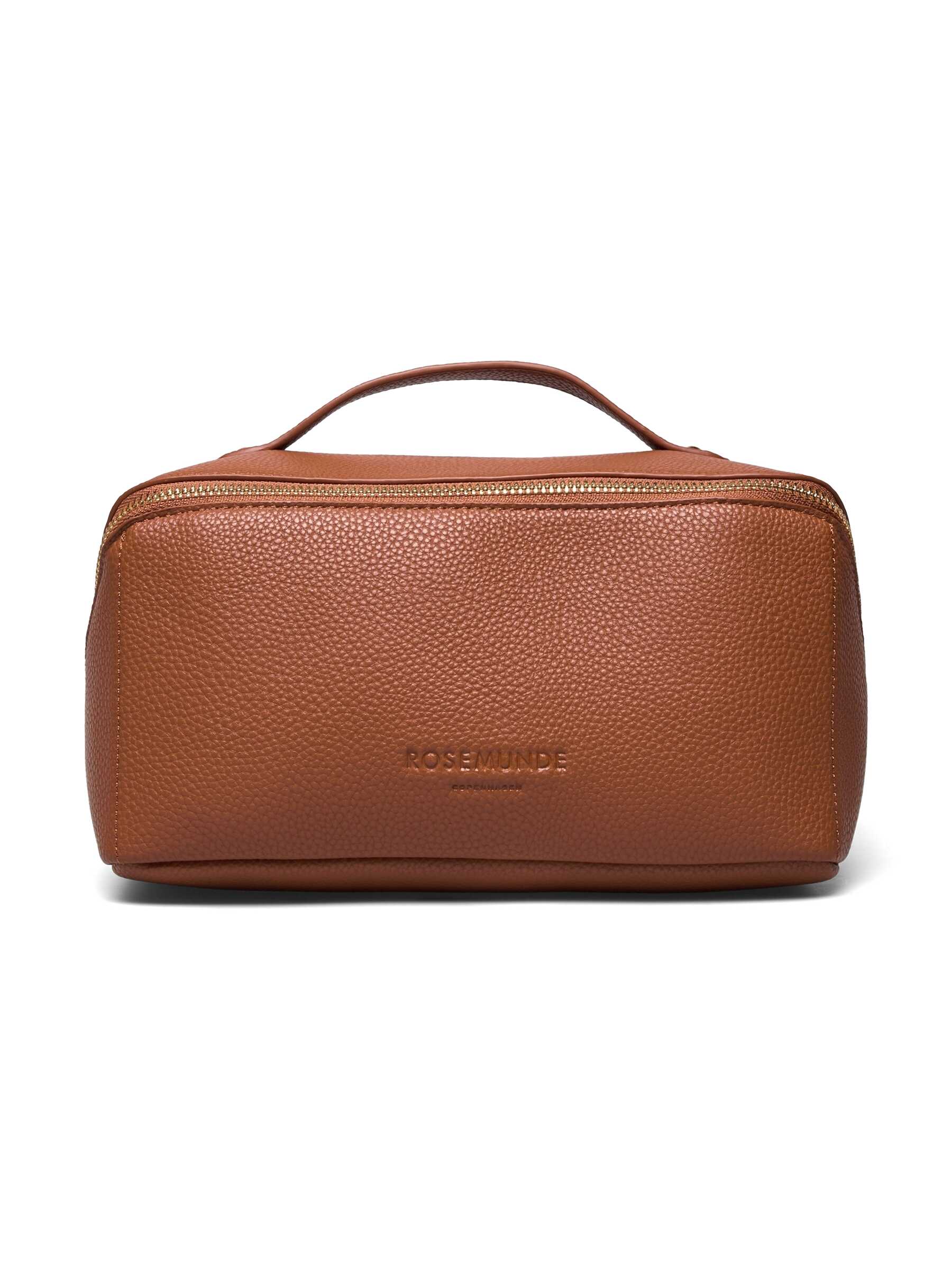 Rosemunde / RBSanya Cosmetics Case / cognac gold