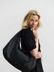 Rosemunde / RBRemi Medium Shoulder Bag / black silver