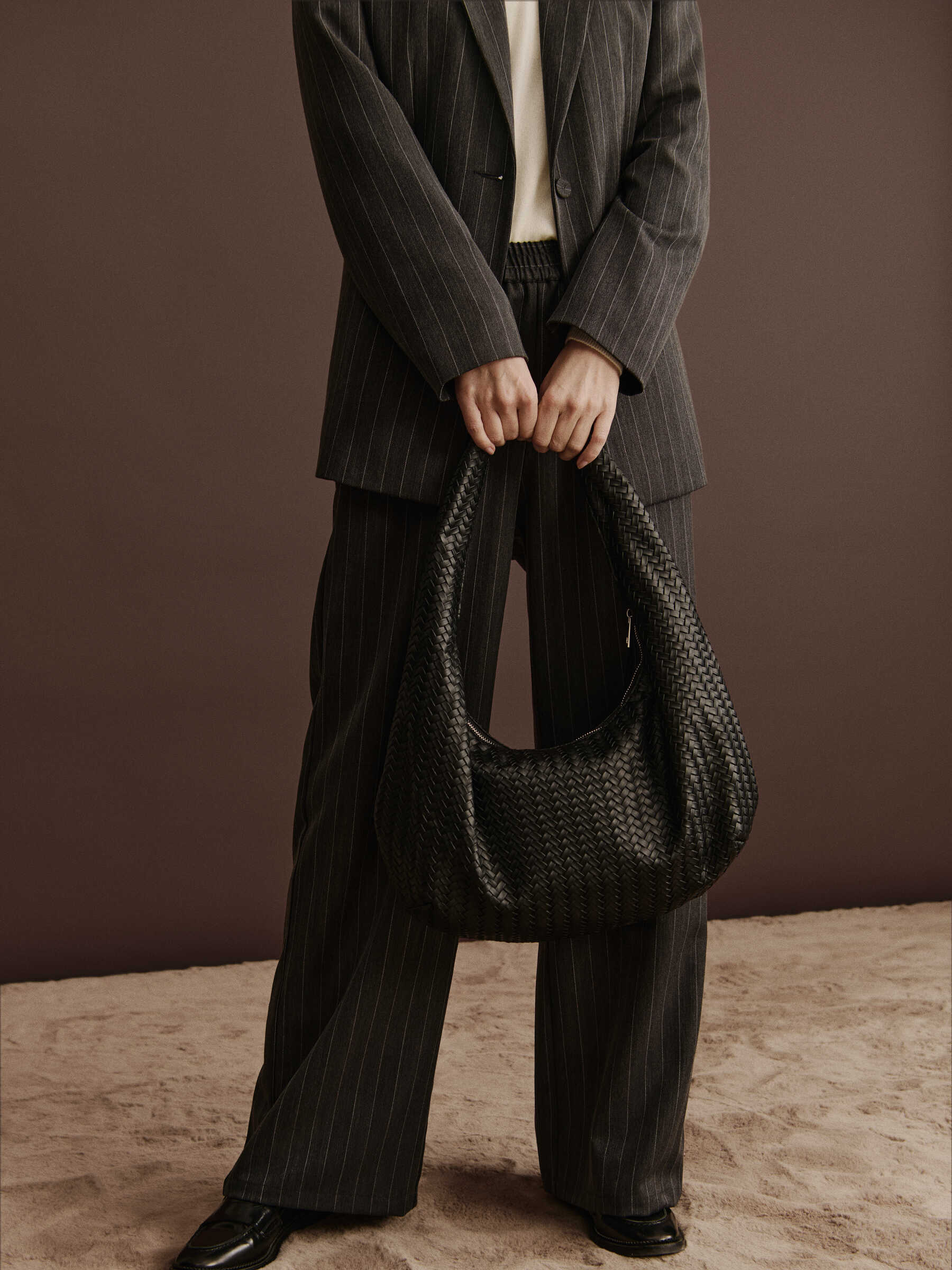 Rosemunde / RBRemi Medium Shoulder Bag / black silver