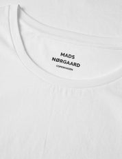 Mads Nørgaard / Fine Jersey Teasy Tee FAV / White