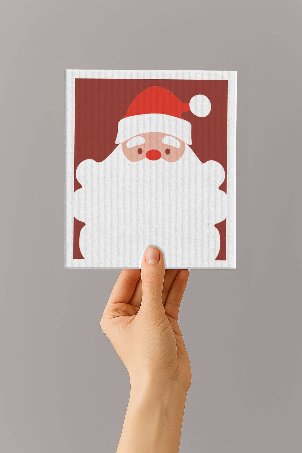 Naturbedacht - Schwammtuch - Weihnachtsmann - Nr. 13