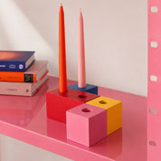Helio Ferretti - Regenbogen-Set mit 4 Kerzenhaltern HF