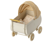 Maileg / Kinderwagen, Mikro - Gelb