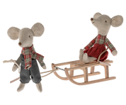 Maileg / Schlitten, Maus