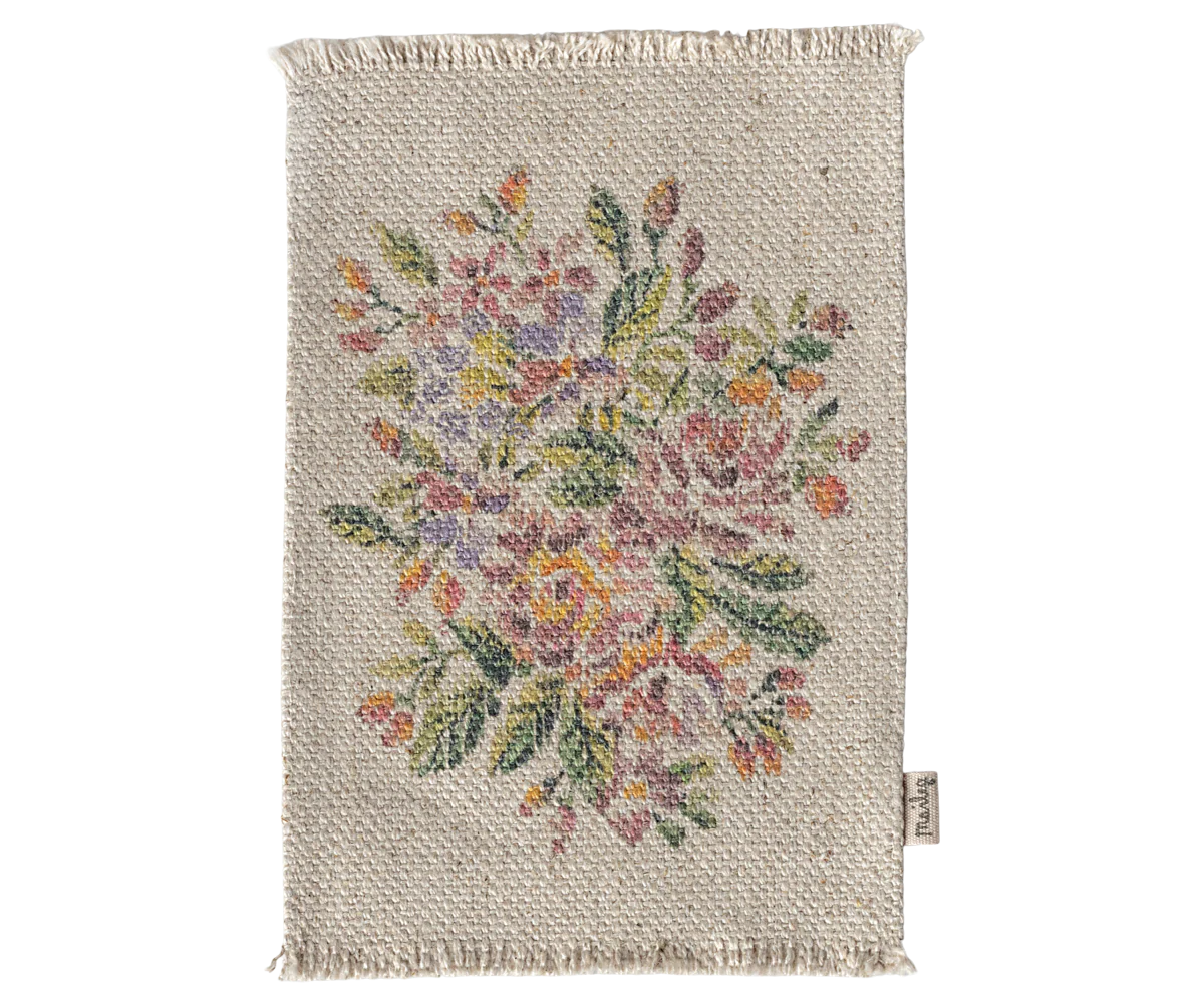 Maileg / Teppich - Blumen - Medium