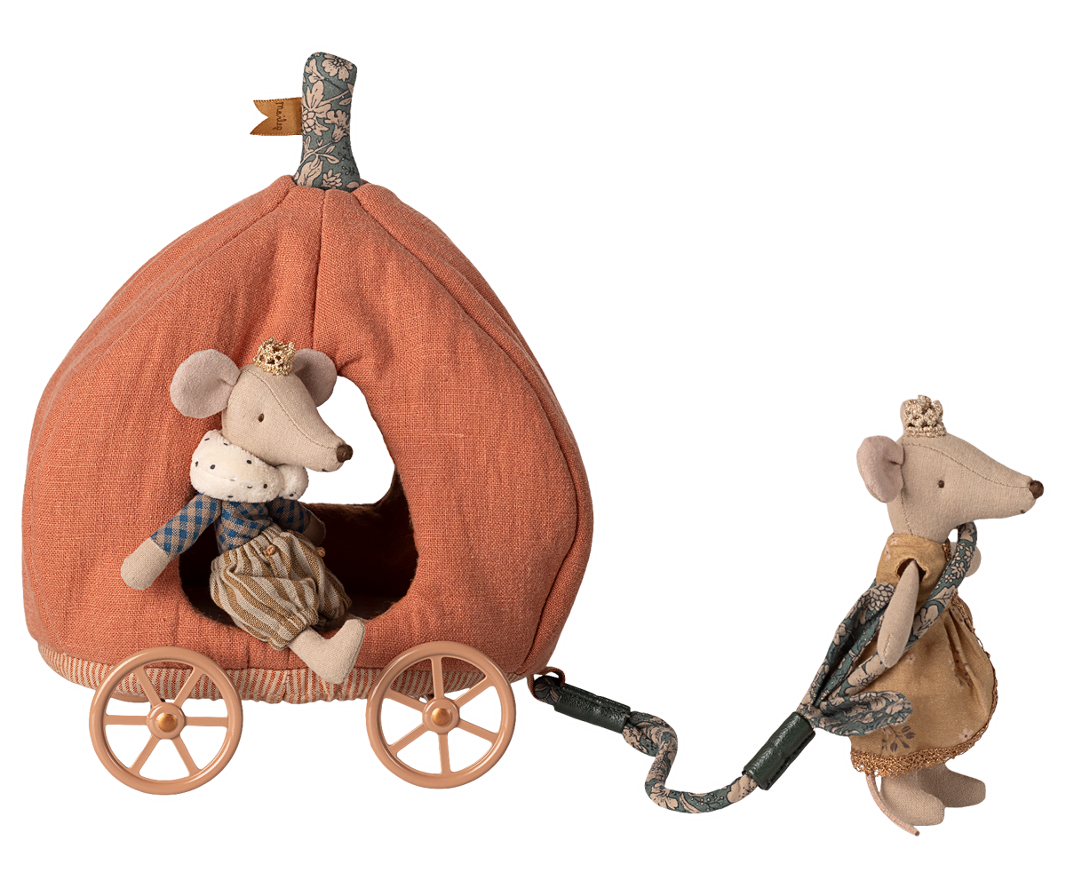 Maileg / Kürbiswagen, Maus