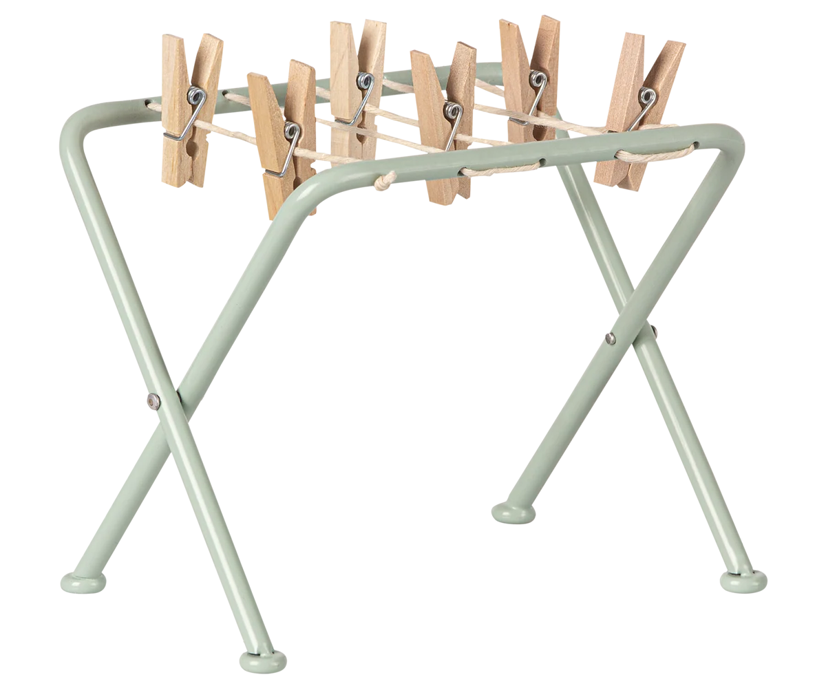Maileg / Wäscheständer mit Klammern