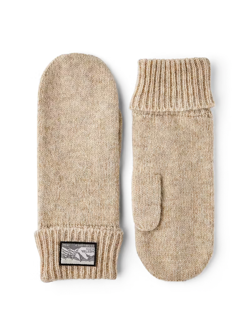 Hestra / Raggwool Mitt / Beige