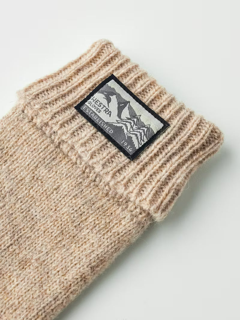 Hestra / Raggwool Mitt / Beige