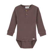 Minymo / Body LS Rib / Brown