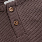 Minymo / Body LS Rib / Brown