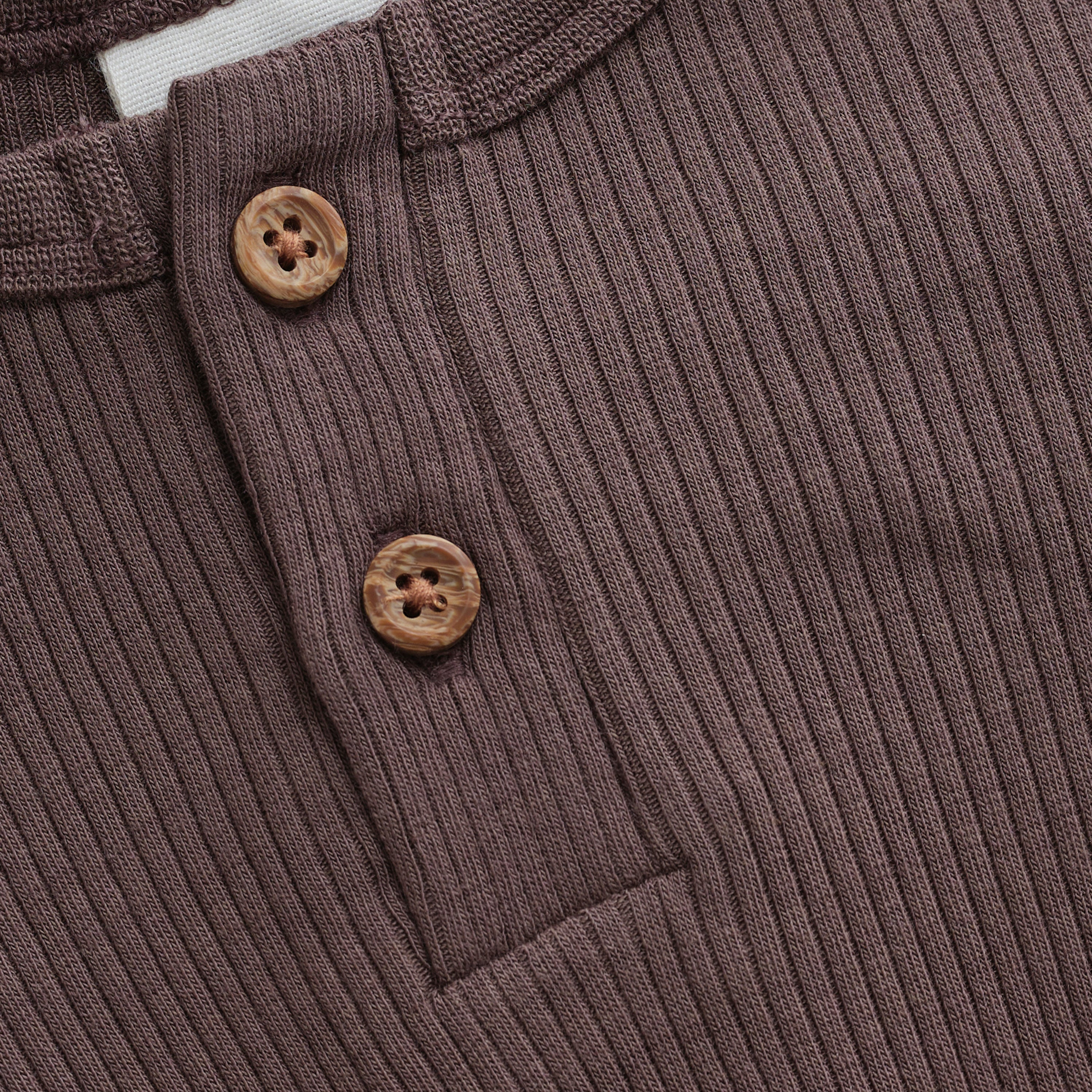 Minymo / Body LS Rib / Brown