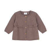 Minymo / Cardigan Knit / Brown