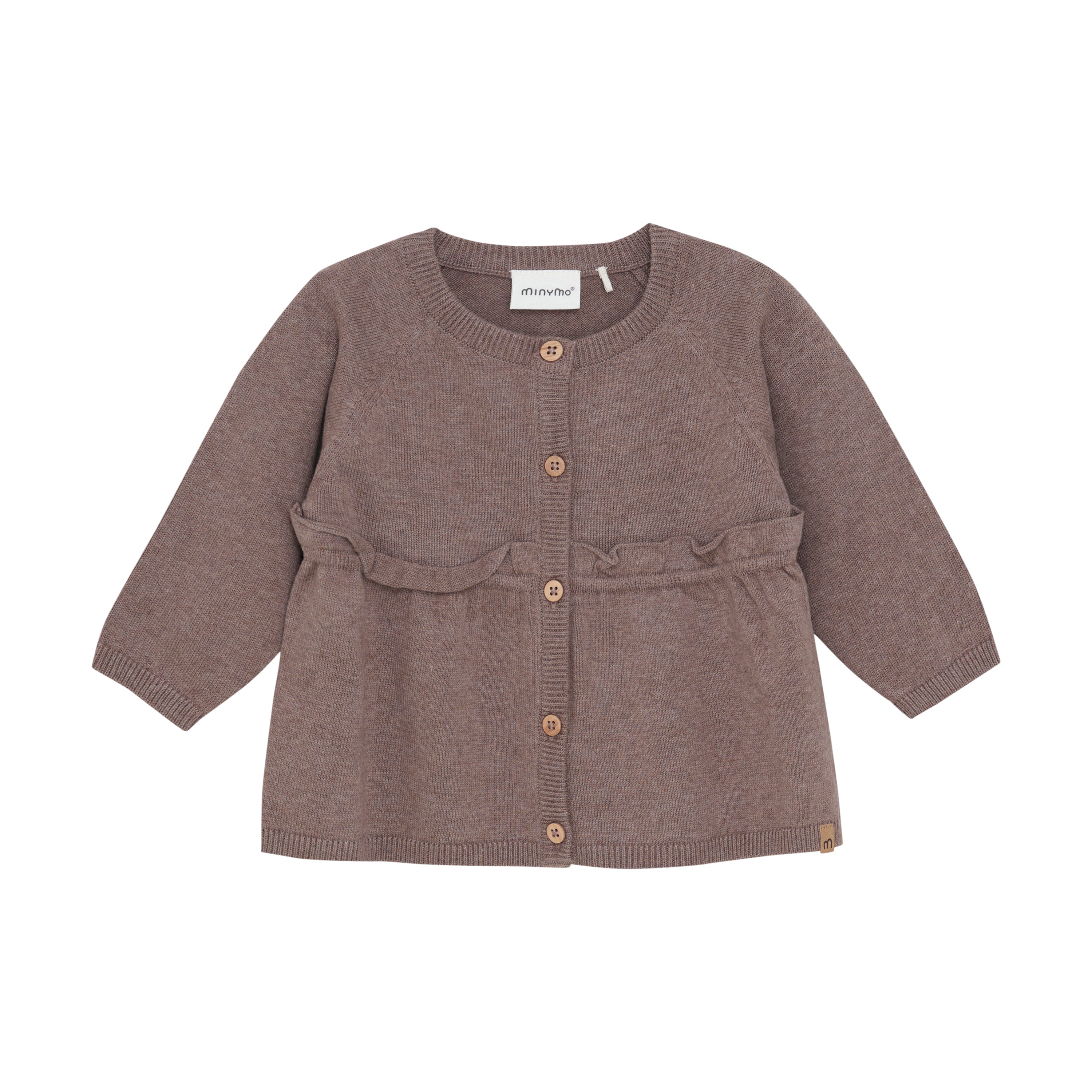 Minymo / Cardigan Knit / Brown