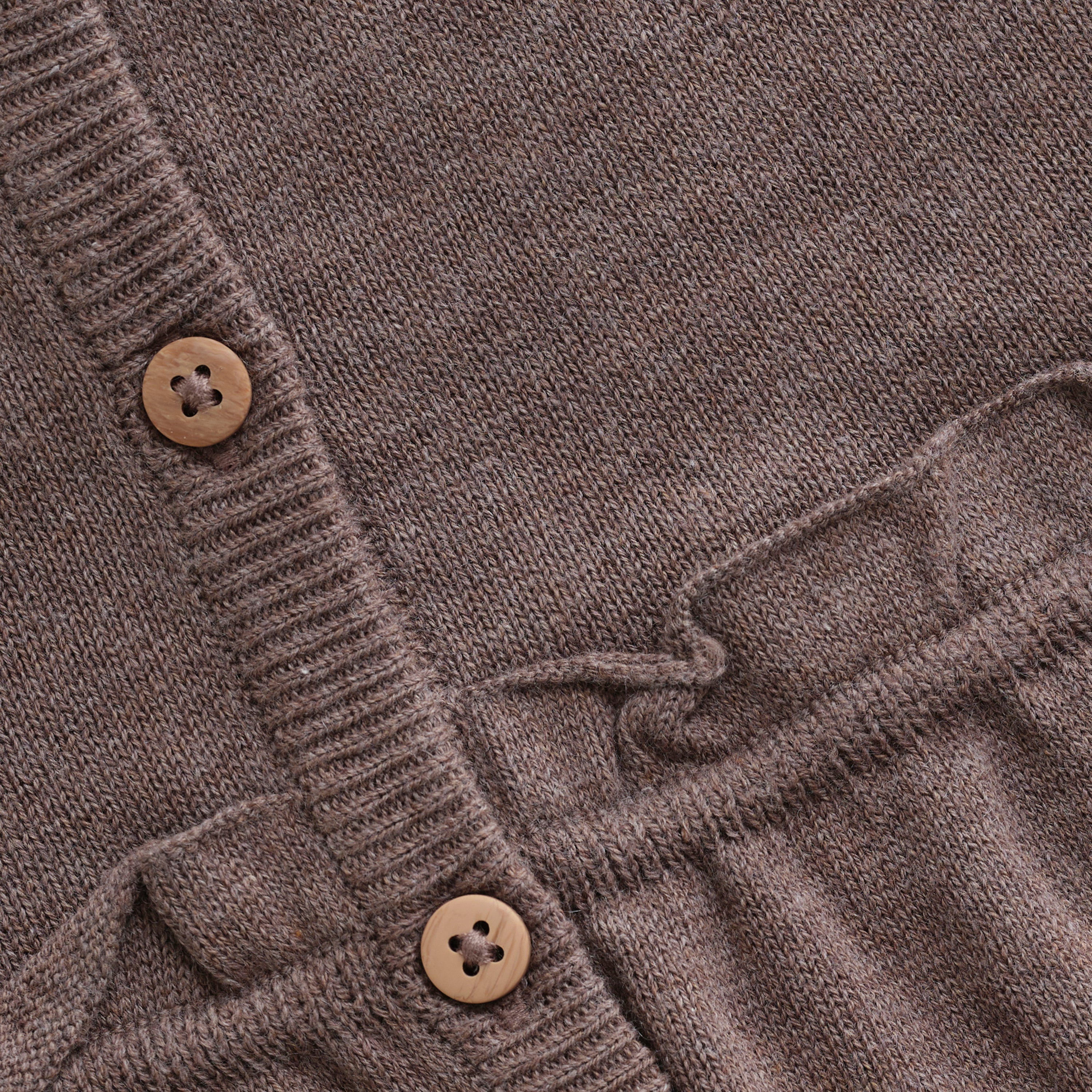 Minymo / Cardigan Knit / Brown