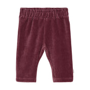 Minymo / Pants Velour / Burgundy